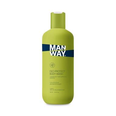 ManWay Гель для душа дезодорирующий, Deo Protect Body Wash, 300 мл купить