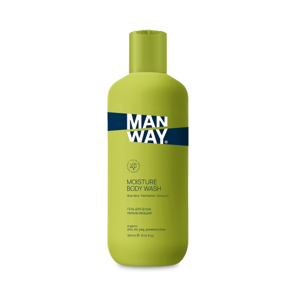 ManWay Гель для душа увлажняющий, Moisture Body Wash, 300 мл купить - 0