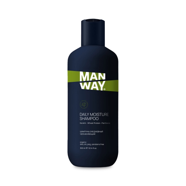 ManWay Шампунь ежедневный увлажняющий Daily Moisture Shampoo, 300 мл купить - 0
