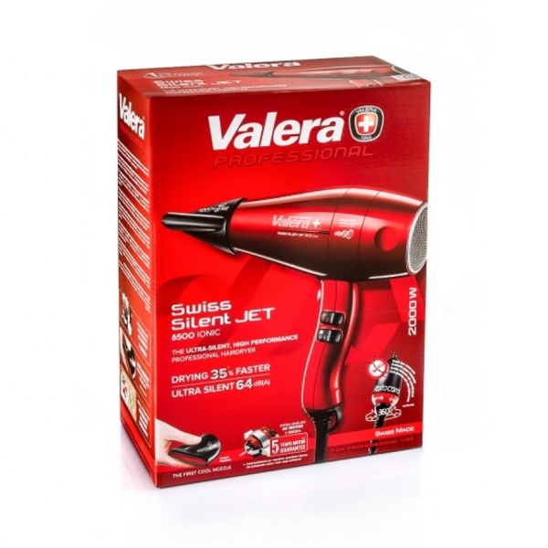Valera Фен Swiss Silent Jet 8500, красный купить - 0