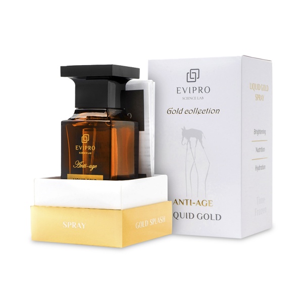 Evipro Science Lab Спрей для лица ANTI-AGE LIQUID GOLD SPRAY, 50 мл купить - 0