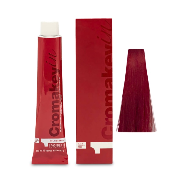 Emsibeth Крем-Краска Cromakey-In Multibenefit, Rr Red Red Корректор Красный, 100 мл купить - 0