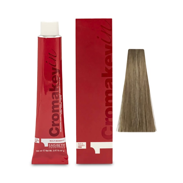 Emsibeth Крем-Краска Cromakey-In Multibenefit, 8,0 Multibenefitlight Blonde Светлый Блондин, 100 мл купить - 0