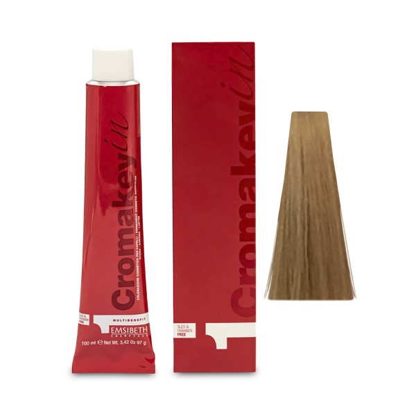 Emsibeth Крем-Краска Cromakey-In Multibenefit, 9,3 Very Light Golden Blohde Очень Светлый Золотой Блонд, 100 мл купить - 0