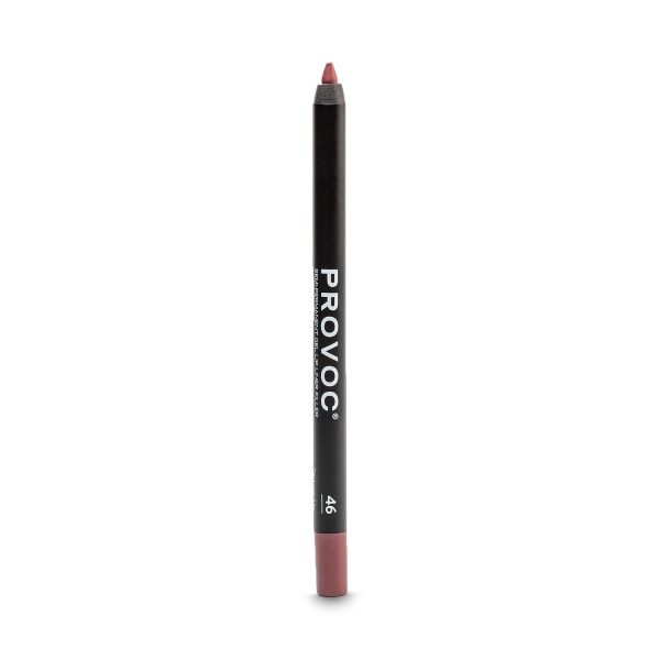 Provoc Полуперманентный гелевый карандаш для губ Gel Lip Liner, 046 Seduce me пыльно-розовый, 1.2 гр купить - 0