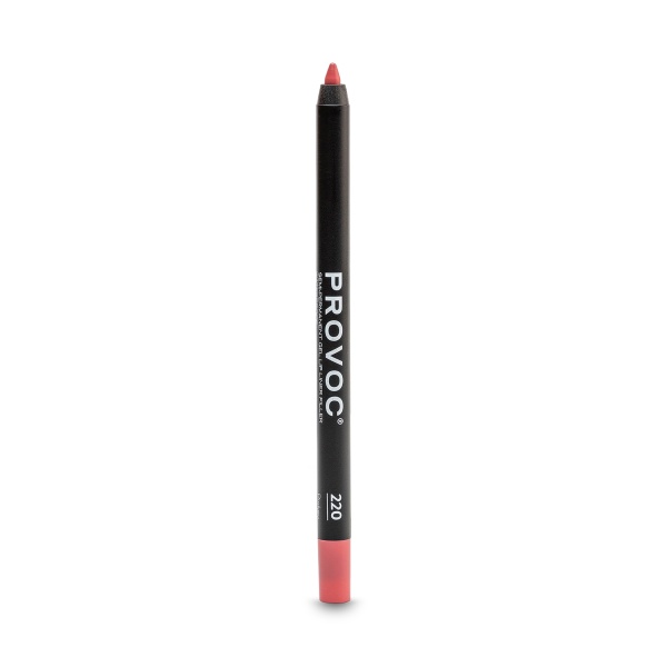 Provoc Полуперманентный гелевый карандаш для губ Gel Lip Liner, 220 Pinkey розовый, 1.2 гр купить - 0