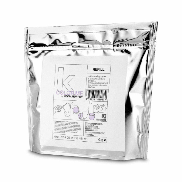 Color.Me Осветляющая до 9 тонов пудра с системой защиты волос рефилл Ultimate.Lightener Refill, 450 гр купить - 0