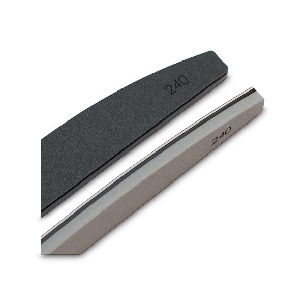 Japure Комбинированная пилка для маникюра моющаяся 2 в 1 Super File For Manicure, 240/240 грит купить - 0