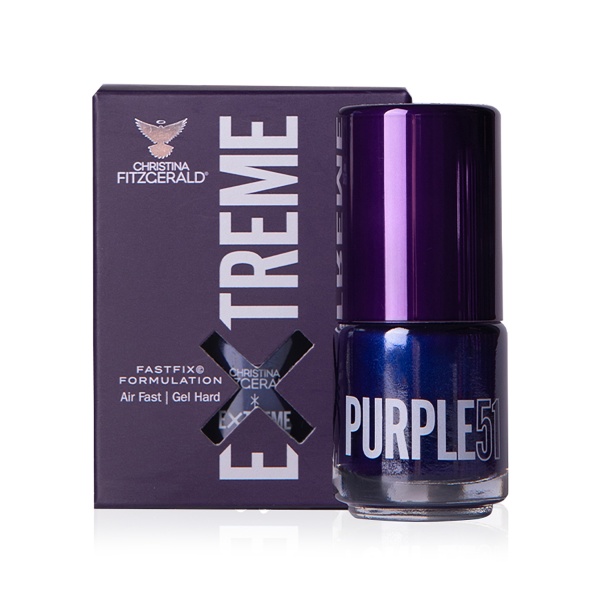 Christina Fitzgerald Лак для ногтей Extreme Prof, Purple 51, 15 мл купить - 0
