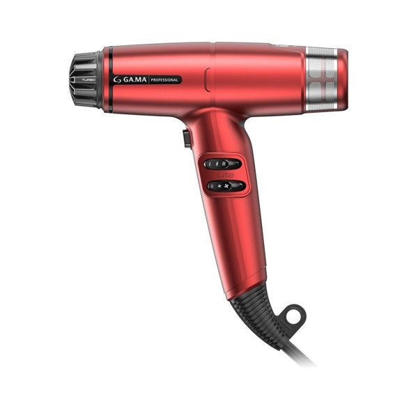 Ga.Ma Professional Электрофен для волос IQ LiteMax, красный, 1700 Вт купить - 0