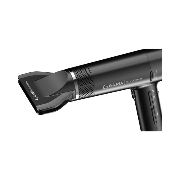 Ga.Ma Professional Электрофен для волос IQ3 Perfetto, черный, 1600 Вт купить - 0