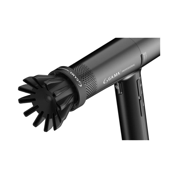 Ga.Ma Professional Электрофен для волос IQ3 Perfetto, черный, 1600 Вт купить - 0