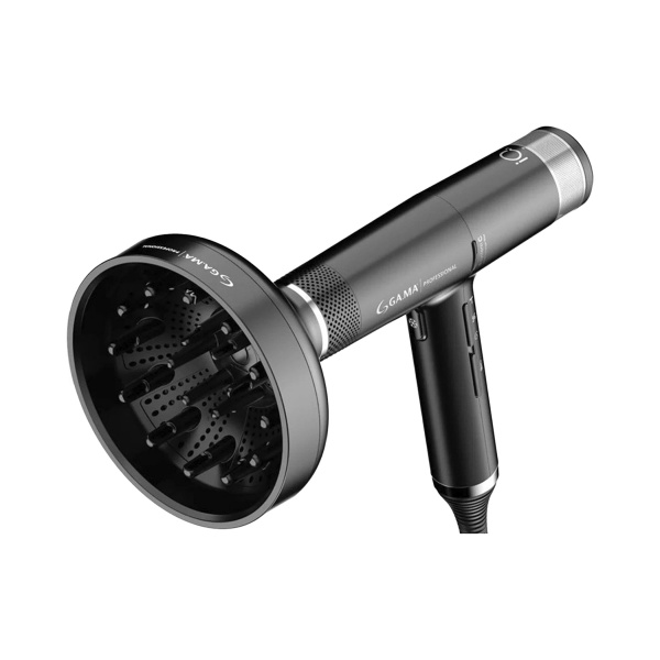 Ga.Ma Professional Электрофен для волос IQ3 Perfetto, черный, 1600 Вт купить - 0