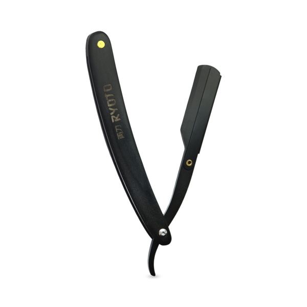 Ryoto Шаветка-опасная бритва SH-W black, деревянная ручка, черная купить - 0