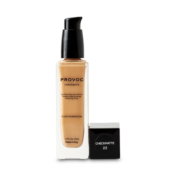 Provoc Тональная основа для нормальной и комбинированной кожи CheckMatte Foundation, #22, 30 мл купить - 0