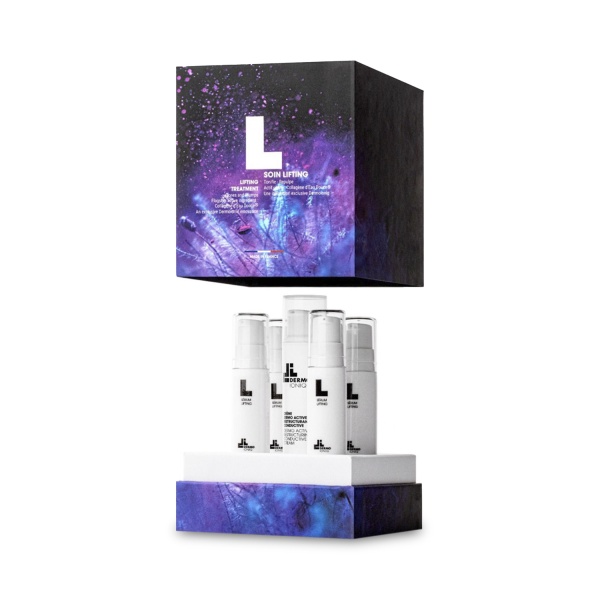 Dermoioniq Набор косметический Soin Lifting: крем Creme Dermo Active Resrtucturante Conductive + сыворотка Serum Lifting, 10 мл + 4x5 мл купить - 0