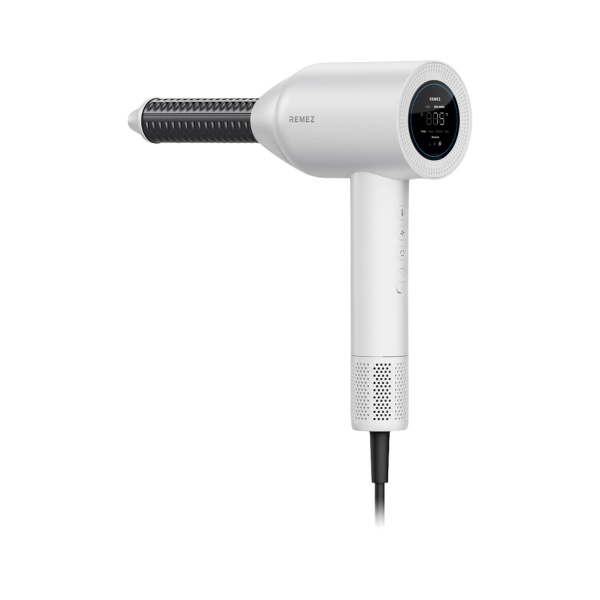 Remez Фен-Стайлер с персональной настройкой температуры Model S, 3 насадки, Аксессуары, белый, 1600 Вт купить - 0