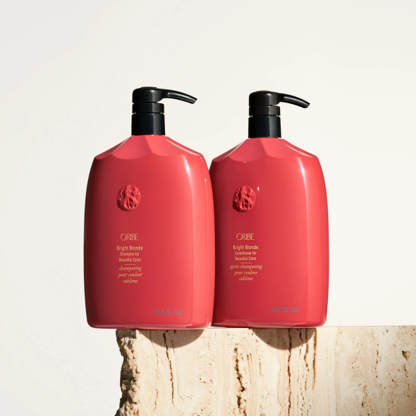 Oribe Шампунь для светлых волос Великолепие цвета Blonde Shampoo for Beautiful Color, 1000 мл купить - 6