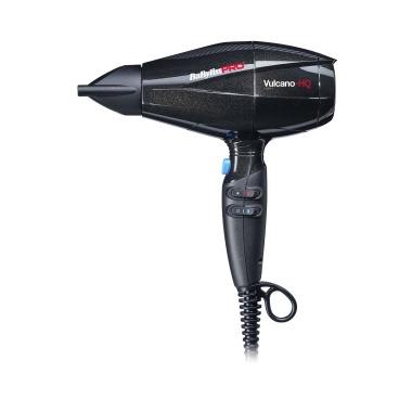 BaByliss Pro Фен Vulcano HQ, ионизация, 2 насадки, 2400 Вт, черный купить