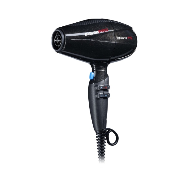 BaByliss Pro Фен Vulcano HQ, ионизация, 2 насадки, 2400 Вт, черный купить - 0