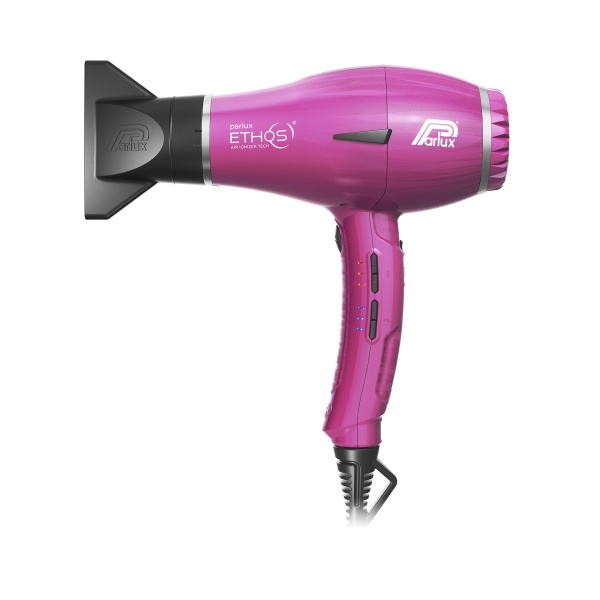 Parlux Набор Фен Ethos, диффузор MagicSense, 2 насадки, 2300 Вт, фуксия купить - 0