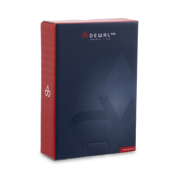 Dewal Pro Зеркало настольное овальное, пластик, одностороннее, серебряное, 22х12 см купить - 0