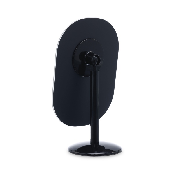 Dewal Pro Зеркало настольное прямоугольное, пластик, одностороннее, черное, 22х14 см купить - 0