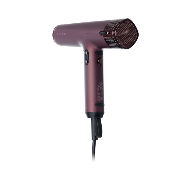 Dewal Pro Фен Legacy, Бесщеточный мотор, Ионизация, 2 насадки + диффузор, 1700 Вт, бордовый купить - 0