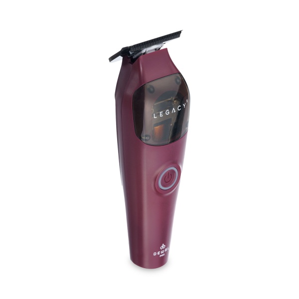 Dewal Pro Машинка окантовочная для волос Legacy2, аккум\сеть, 10000-13000 об\мин, нож 40 мм, 0,1 мм, бордовый купить - 0