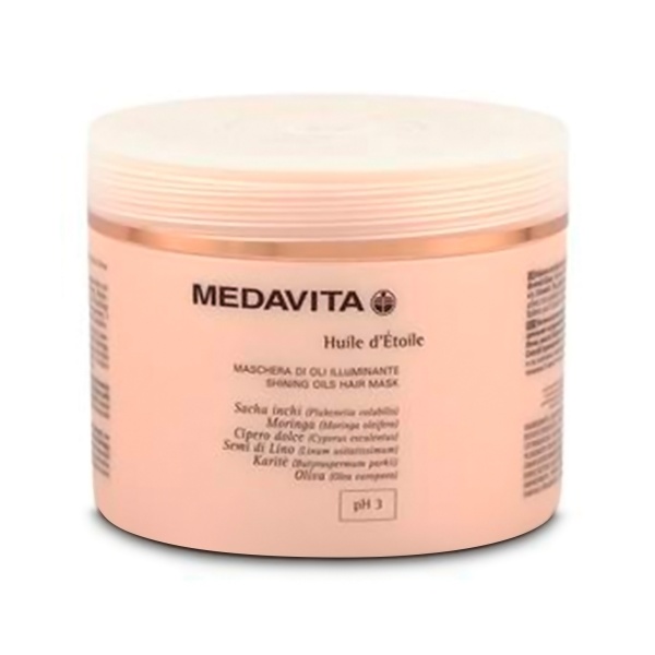 Medavita Маска для придания блеска и шелковистости волосам Huile D'etoile, 500 мл купить - 0