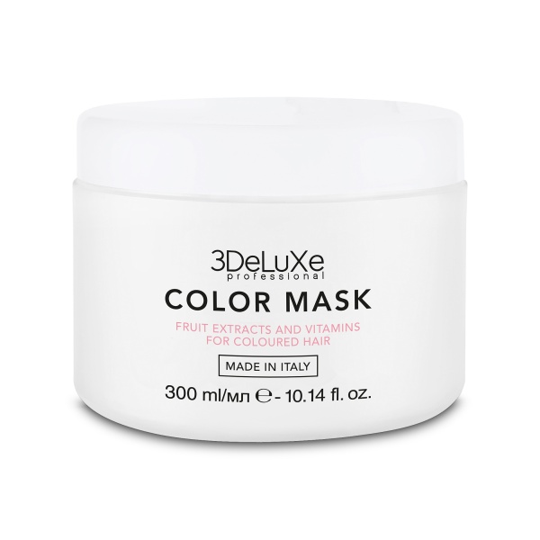 3Deluxe Professional Маска для окрашенных волос Color Mask, 300 мл купить - 0
