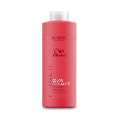 Wella Professionals Шампунь для защиты цвета нормальных и тонких волос Invigo Color Brilliance Fine Normal Shampoo, 1000 мл купить