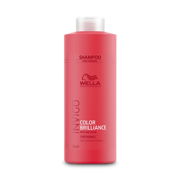 Wella Professionals Шампунь для защиты цвета нормальных и тонких волос Invigo Color Brilliance Fine Normal Shampoo, 1000 мл купить - 0