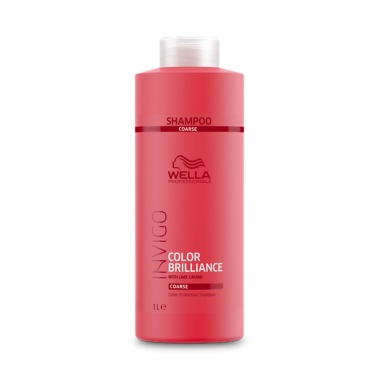 Wella Professionals Шампунь для защиты цвета окрашенных жестких волос Invigo Brilliance, 1000 мл купить