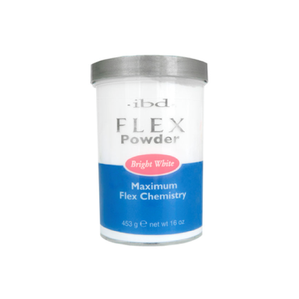 ibd Акриловая пудра Flex Powder, Bright White ярко-белая, 453 гр купить - 0