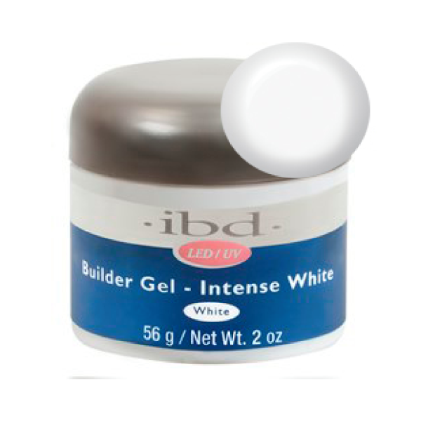 ibd Конструирующий гель Led/UV Builder Gel, ярко-белый Intense White, 56 гр купить - 0