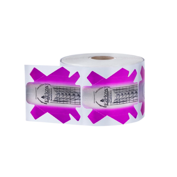 EzFlow Классические одноразовые формы Traditional Nail Forms, 100 шт купить - 0