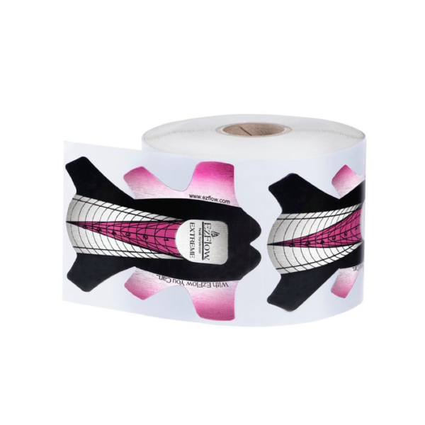 EzFlow Одноразовые формы для создания экстремальной длины Extreme Nail Forms, 100 шт купить - 0