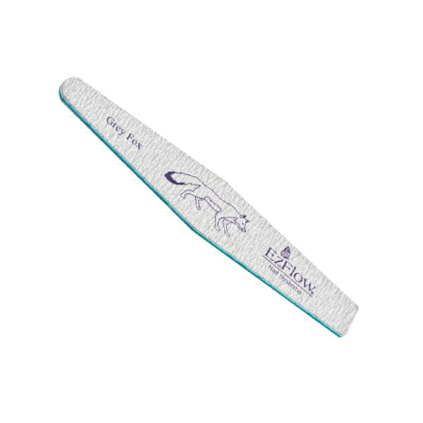 EzFlow Пилка для искусственных и натуральных ногтей Grey Fox®, 180/180 грит, 5 шт купить - 0