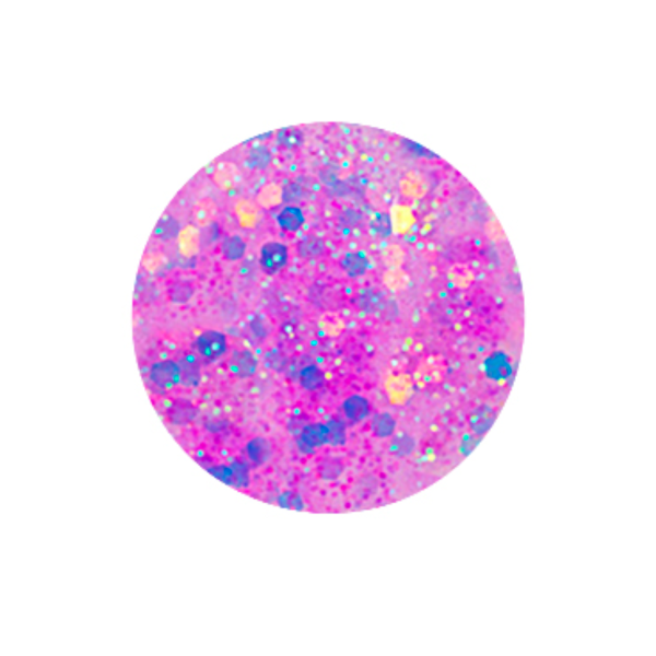 EzFlow Глиттерная акриловая пудра для дизайна Boogie Nights®, Countdown, 21 гр купить - 0