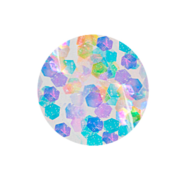 EzFlow Глиттерная акриловая пудра для дизайна Boogie Nights®, Surprise, 21 гр купить - 0