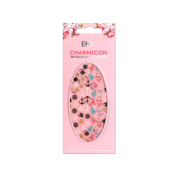E.Mi Силиконовые стикеры Charmicon 3D Silicone Stickers, №83 Круиз купить - 0