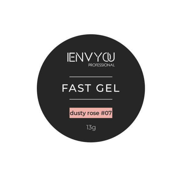 I Envy You Гель-лак Fast Gel Dusty Rose, №07, 13 гр купить - 0