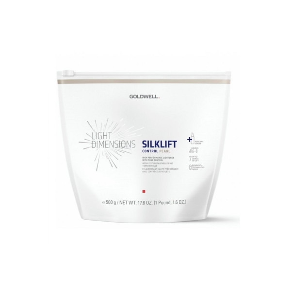 Goldwell Осветляющий порошок с системой Tone Control Pearl Light Dimensions Silklift, уровень 6-8, 500 гр купить - 0