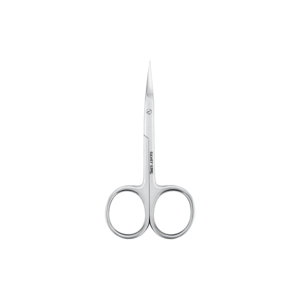 Silver Star Ножницы для кутикулы, тонкие укороченные лезвия, матовое покрытие купить - 0