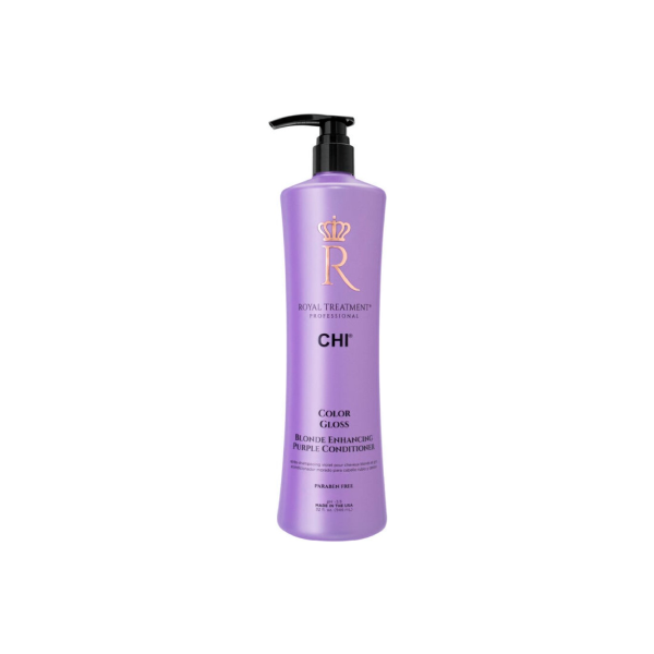 CHI Кондиционер Королевский уход COLOR GLOSS BLONDE ENHANCING PURPLE, 946 мл купить - 0