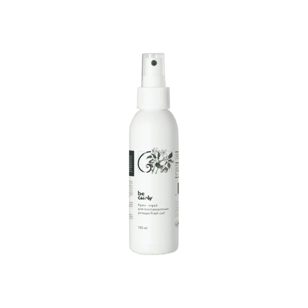 BeCurly Крем-спрей для восстановления укладки без силиконов Fresh curl, 150 мл купить - 0