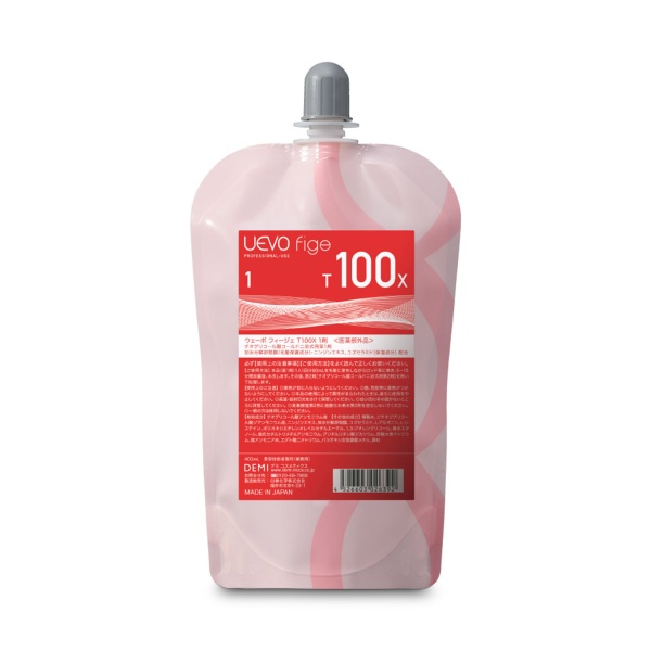 Demi Лосьон для биозавивки Uevo Fige T100X-1, 400 мл купить - 0