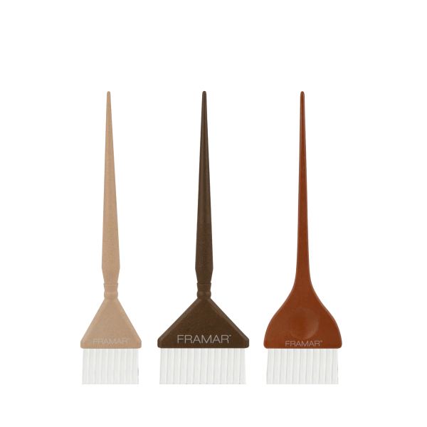 Framar Универсальный набор кистей для окрашивания «Terra» Family Pack Brush Set Terra , 3 шт купить - 0