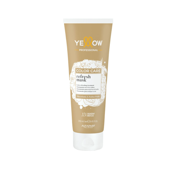 Yellow Professional	Пигментированная маска .13 (пепельно-золотистый)  YE COLOR CARE REFRESH MASK, 250 мл купить - 0